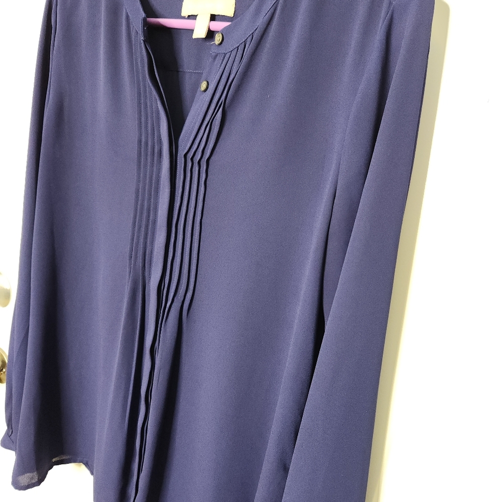 Banana‎ Republic Dark Purple Blouse  Size Small - Picture 4 of 4